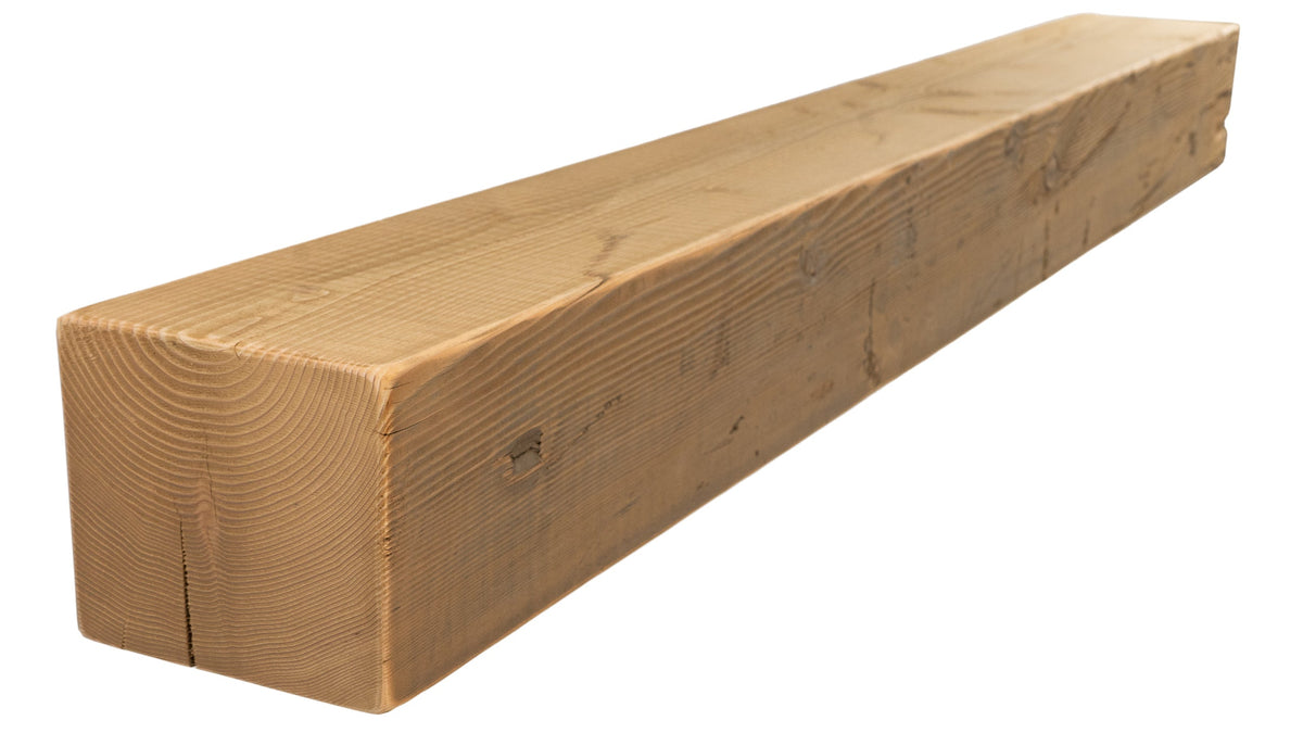 Reclaimed Wood Fireplace Mantel - Dakota Timber Co - Fireplace Mantels