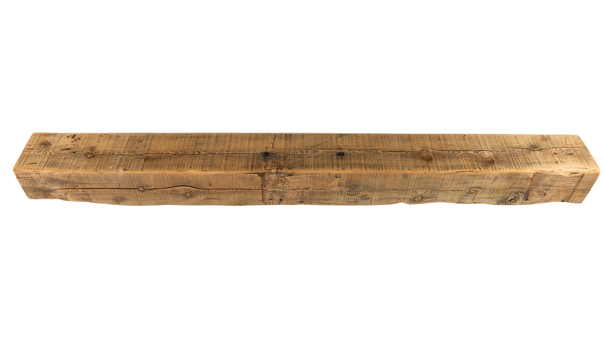Reclaimed Wood Fireplace Mantel - Dakota Timber Co - Fireplace Mantels