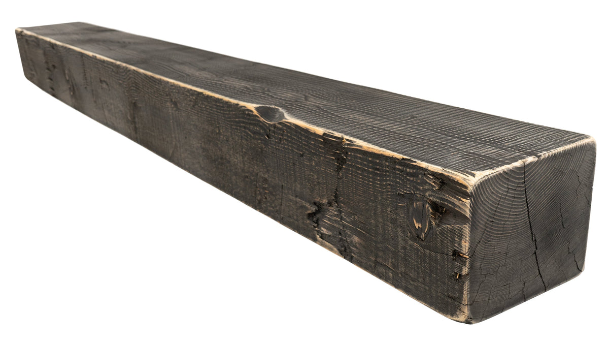 Reclaimed Wood Fireplace Mantel - Dakota Timber Co - Fireplace Mantels
