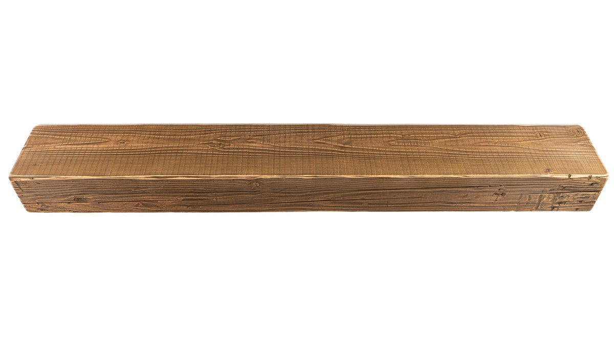 Reclaimed Wood Fireplace Mantel - Dakota Timber Co - Fireplace Mantels