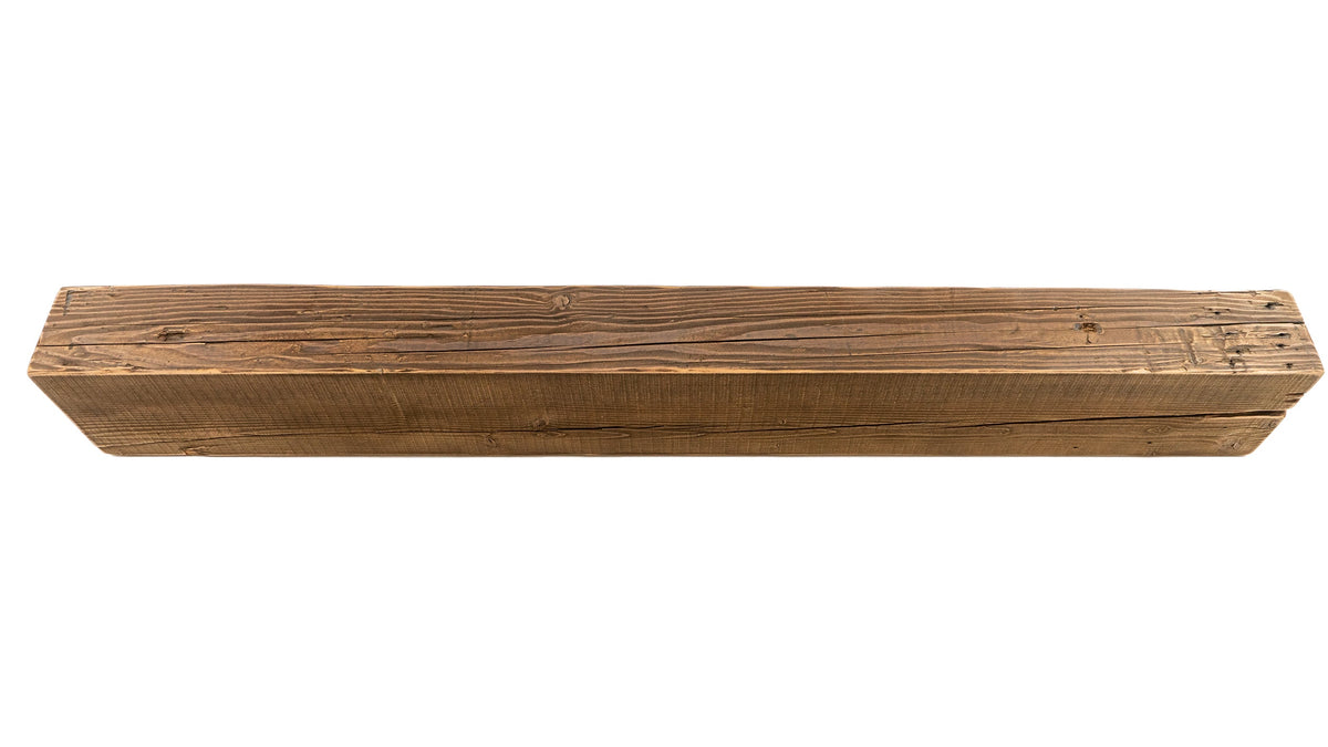 Reclaimed Wood Fireplace Mantel - Dakota Timber Co - Fireplace Mantels