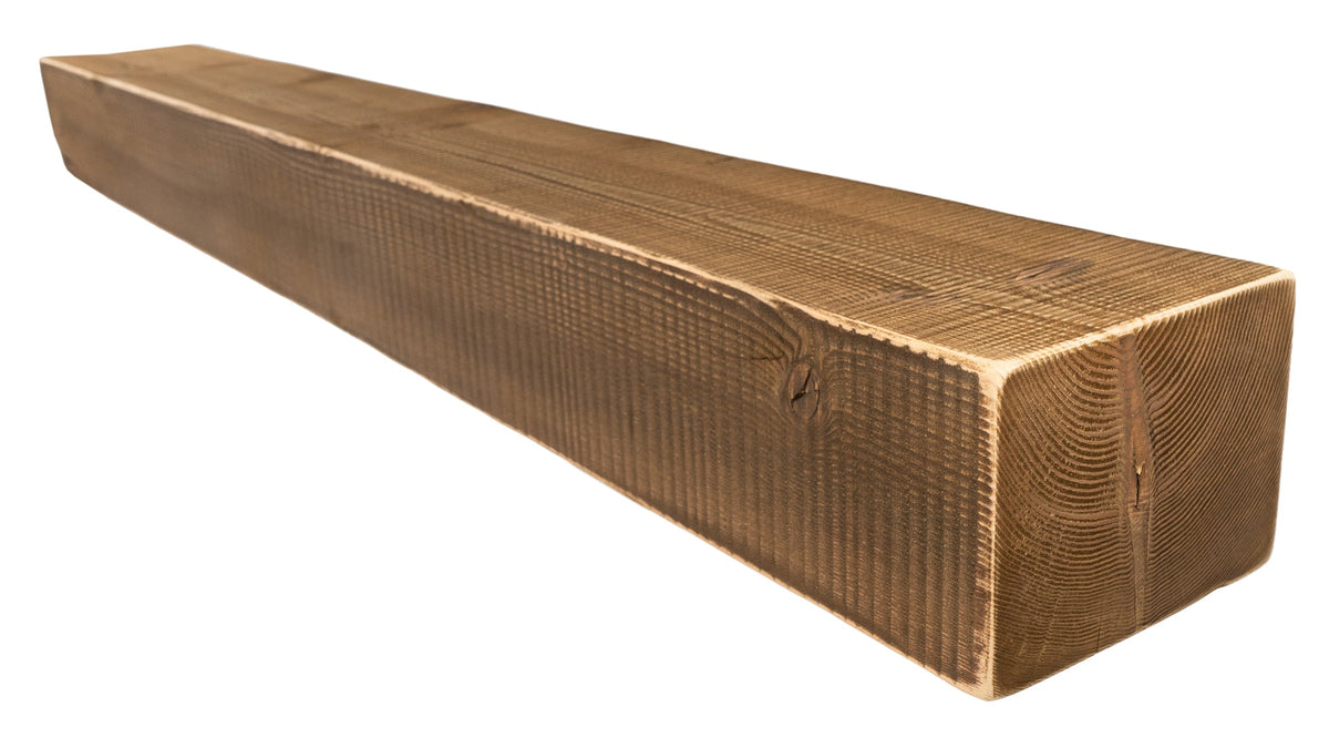 Reclaimed Wood Fireplace Mantel - Dakota Timber Co - Fireplace Mantels
