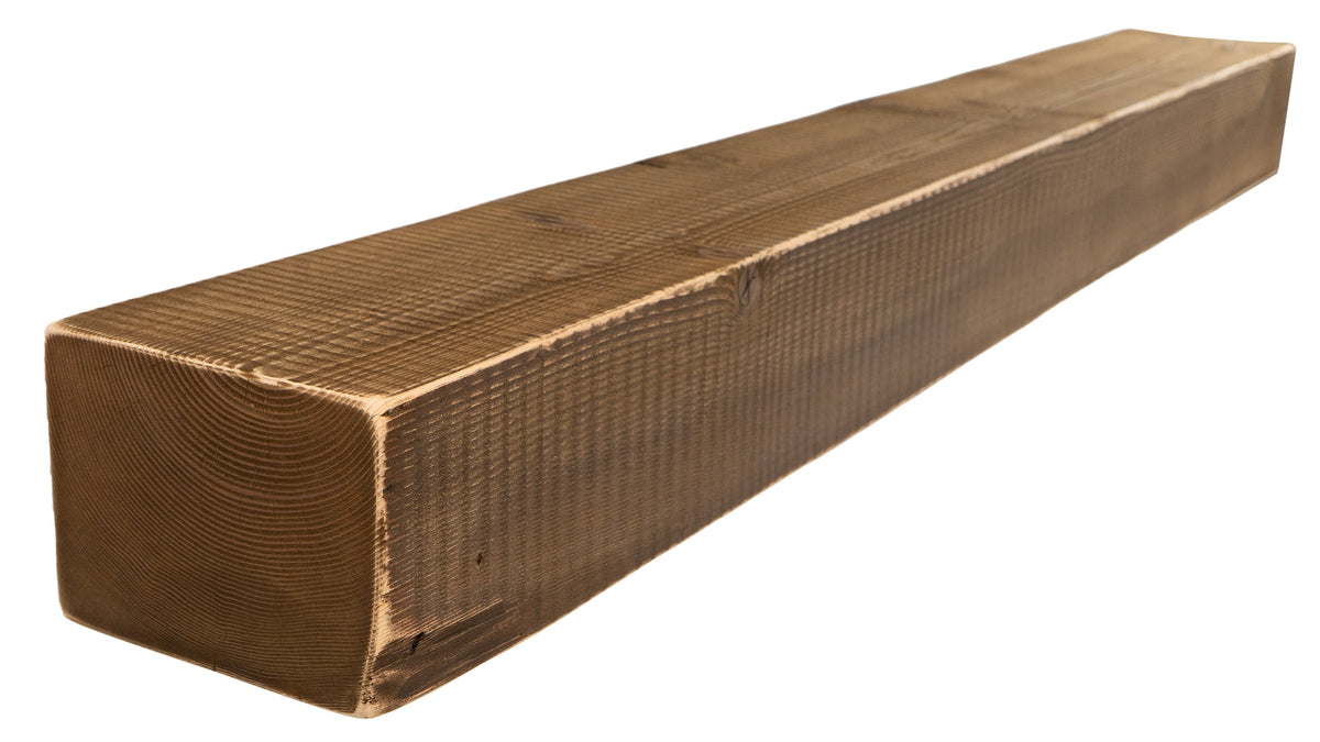Reclaimed Wood Fireplace Mantel - Dakota Timber Co - Fireplace Mantels
