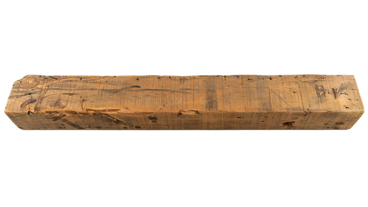 Reclaimed Wood Fireplace Mantel - Dakota Timber Co - Fireplace Mantels