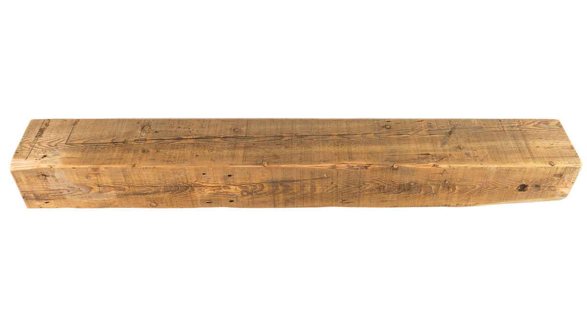 Reclaimed Wood Fireplace Mantel - Dakota Timber Co - Fireplace Mantels
