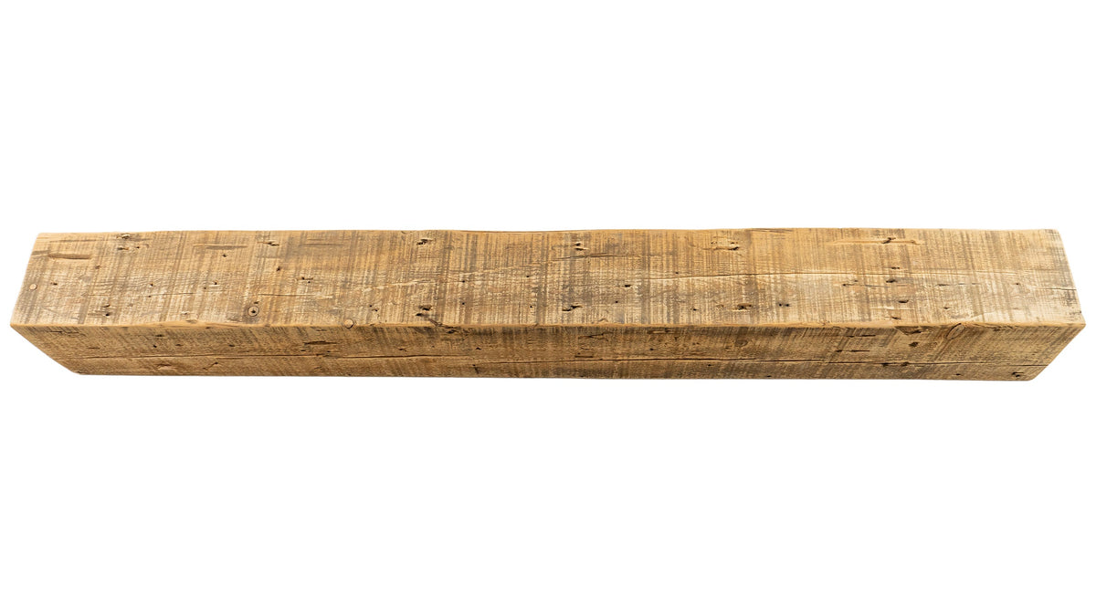 Reclaimed Wood Fireplace Mantel - Dakota Timber Co - Fireplace Mantels