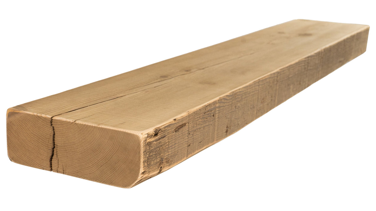 Reclaimed Wood Fireplace Mantel - Dakota Timber Co - Fireplace Mantels