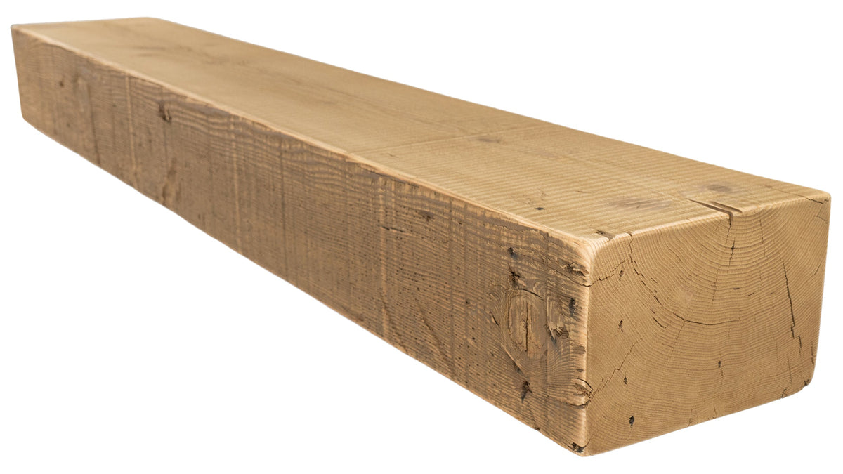 Reclaimed Wood Fireplace Mantel - Dakota Timber Co - Fireplace Mantels