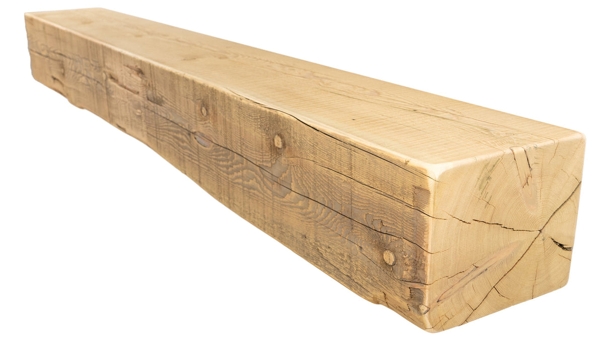 Reclaimed Wood Fireplace Mantel - Dakota Timber Co - Fireplace Mantels