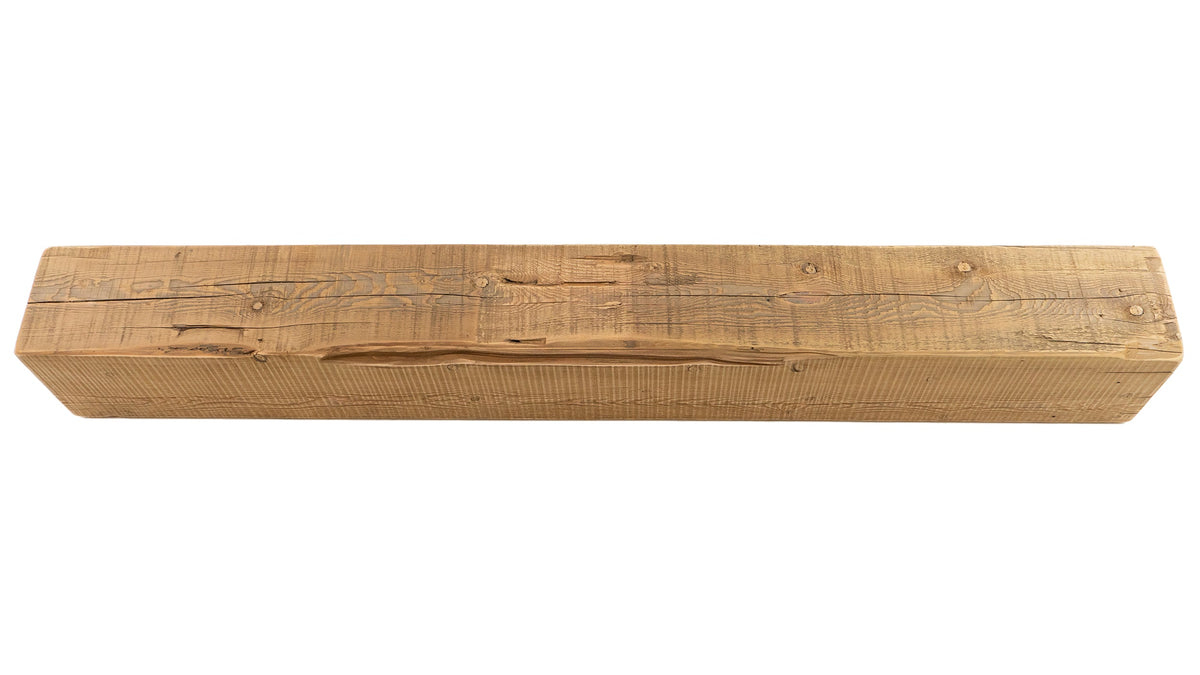 Reclaimed Wood Fireplace Mantel - Dakota Timber Co - Fireplace Mantels
