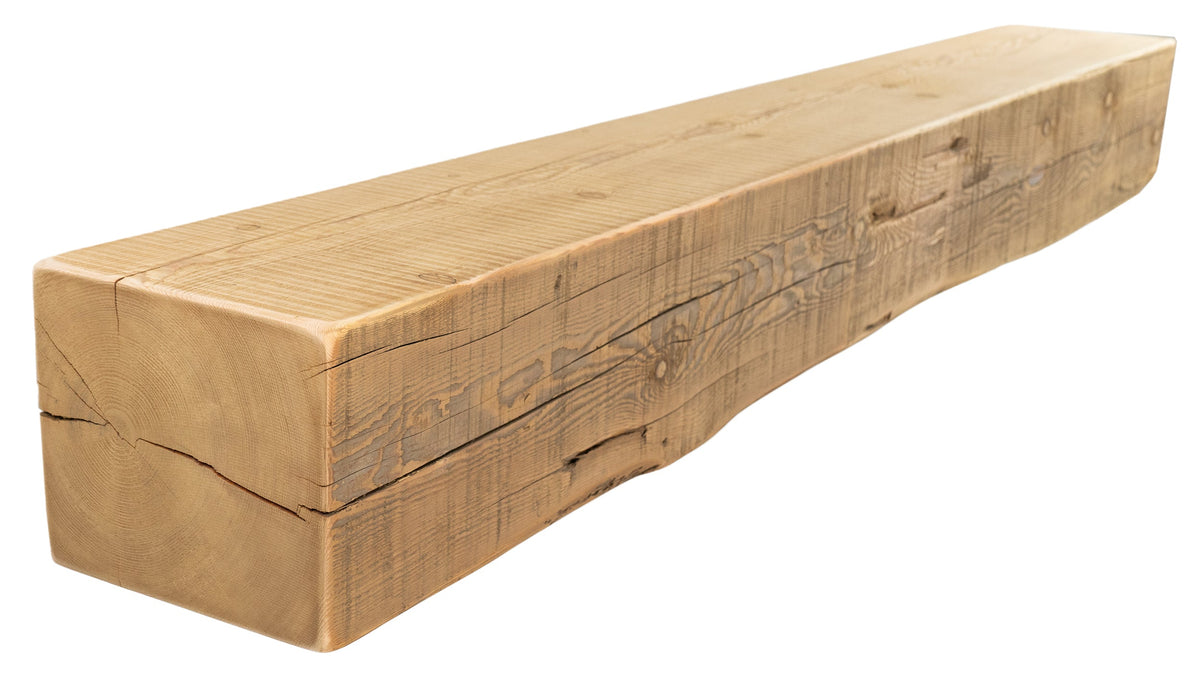 Reclaimed Wood Fireplace Mantel - Dakota Timber Co - Fireplace Mantels