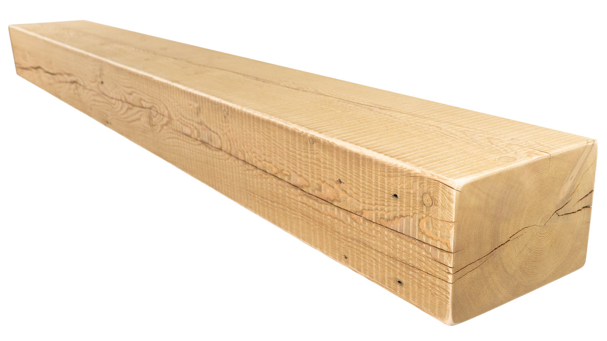 Reclaimed Wood Fireplace Mantel - Dakota Timber Co - Fireplace Mantels