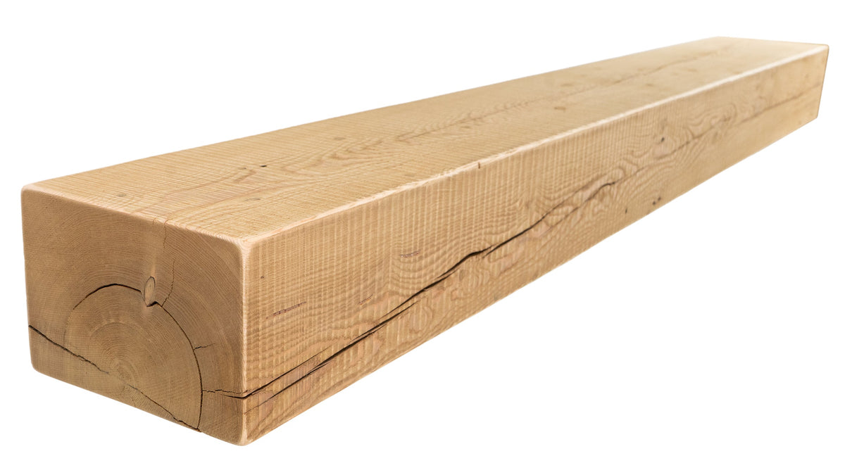 Reclaimed Wood Fireplace Mantel - Dakota Timber Co - Fireplace Mantels