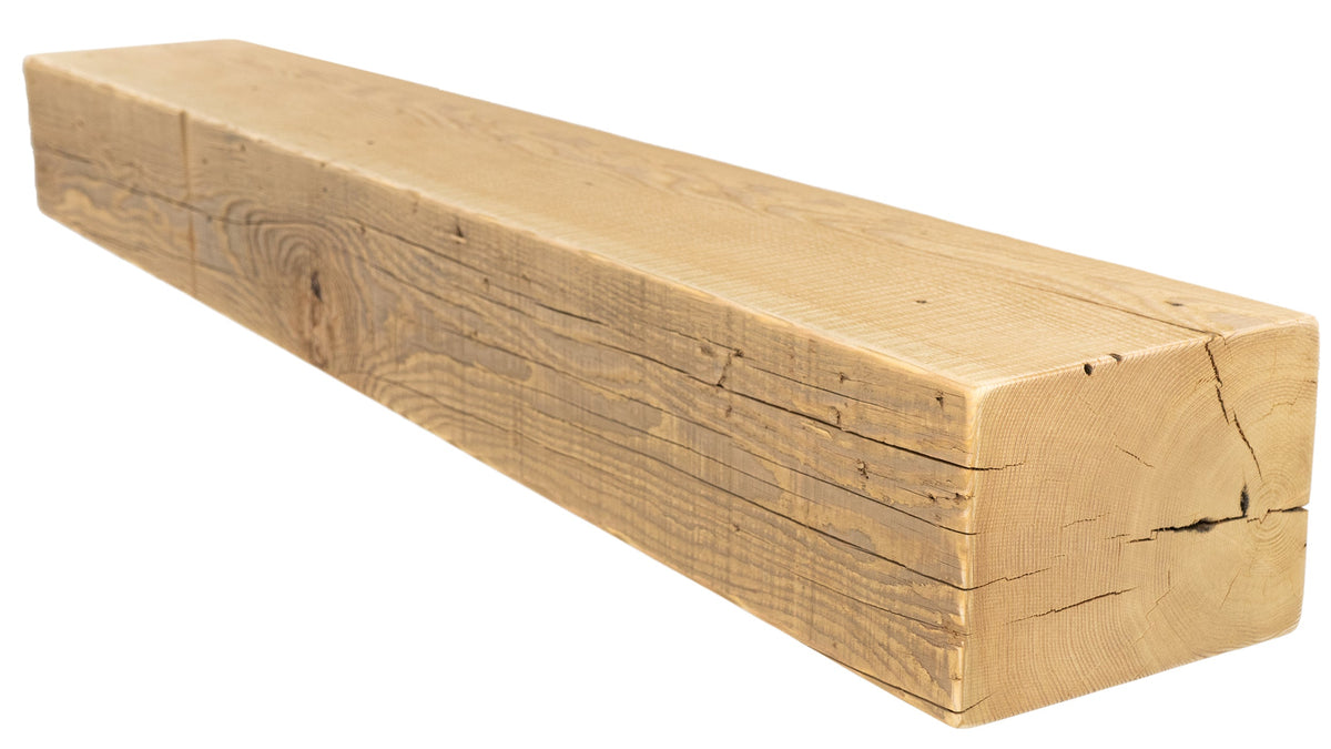 Reclaimed Wood Fireplace Mantel - Dakota Timber Co - Fireplace Mantels