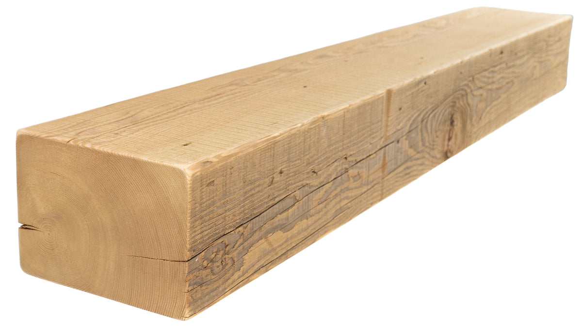 Reclaimed Wood Fireplace Mantel - Dakota Timber Co - Fireplace Mantels