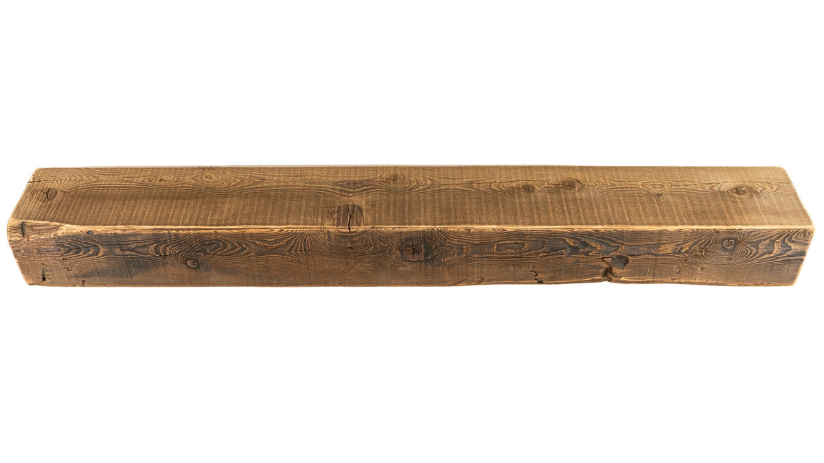 Reclaimed Wood Fireplace Mantel - Dakota Timber Co - Fireplace Mantels