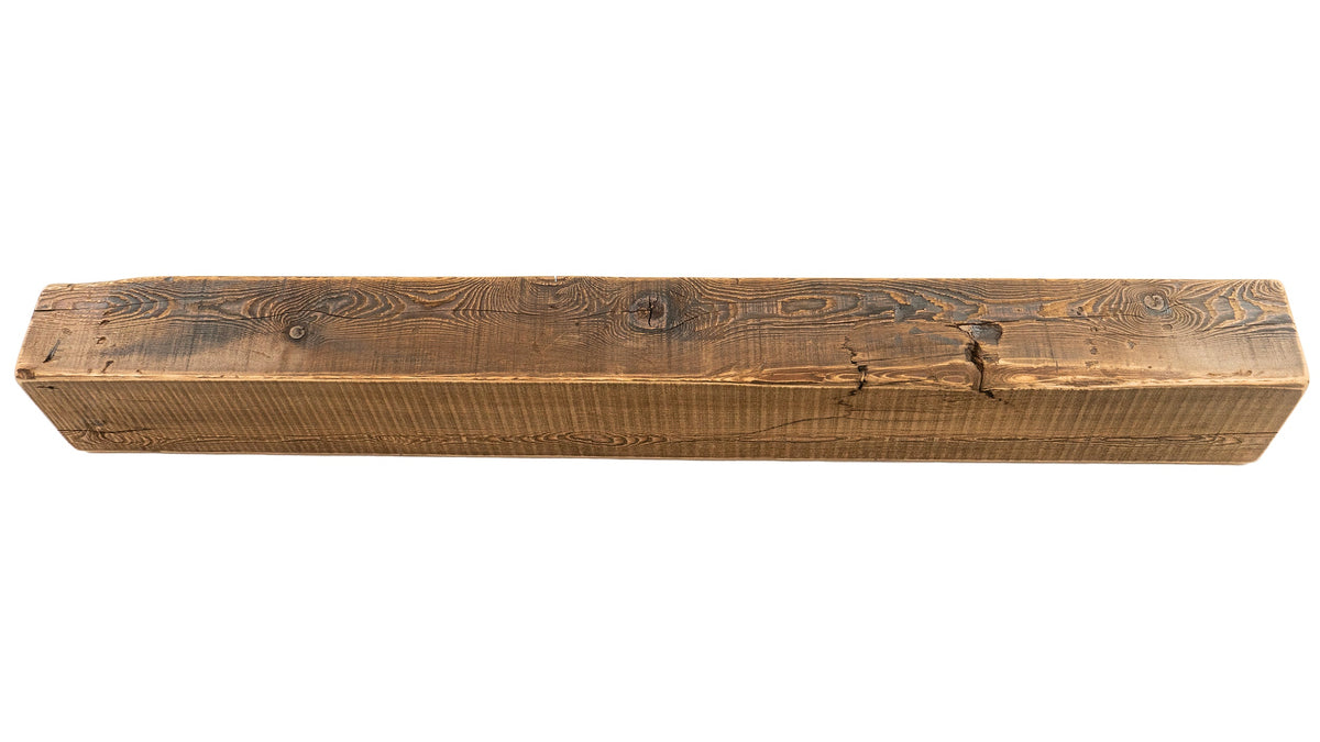 Reclaimed Wood Fireplace Mantel - Dakota Timber Co - Fireplace Mantels