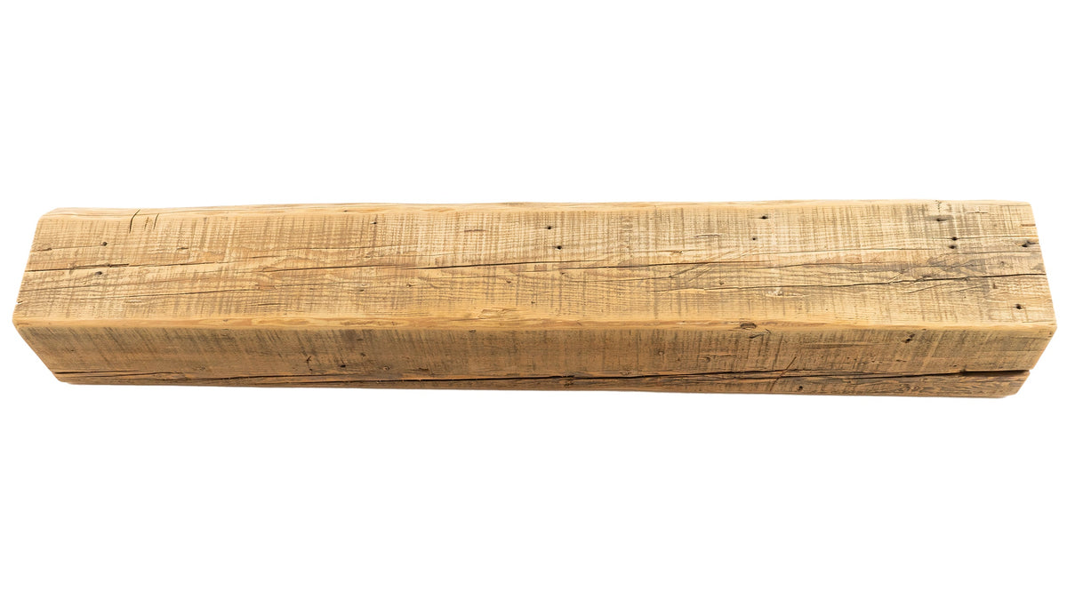 Reclaimed Wood Fireplace Mantel - Dakota Timber Co - Fireplace Mantels