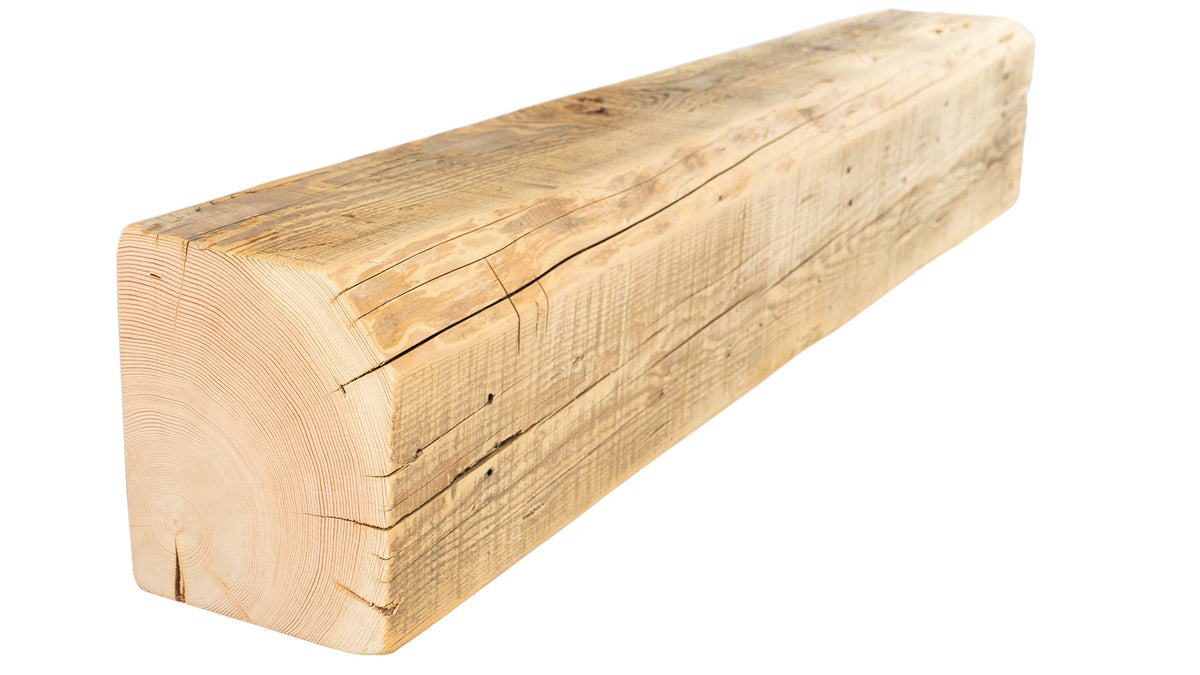 Reclaimed Wood Fireplace Mantel - Dakota Timber Co - Fireplace Mantels