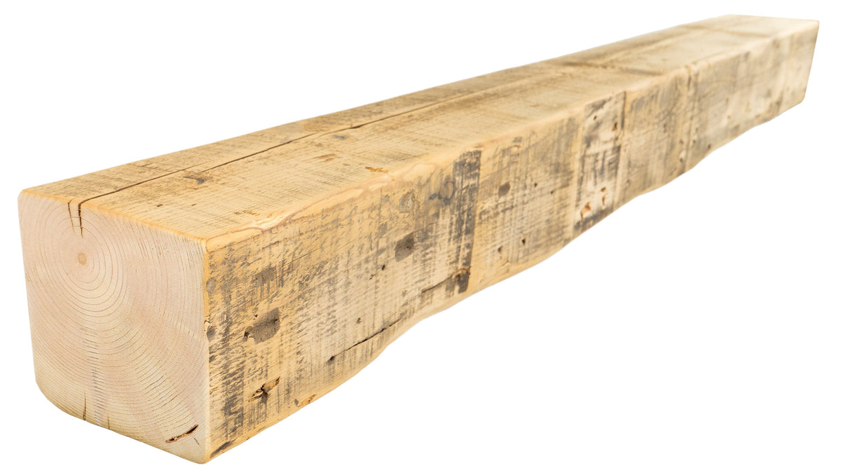 Reclaimed Wood Fireplace Mantel - Dakota Timber Co - Fireplace Mantels