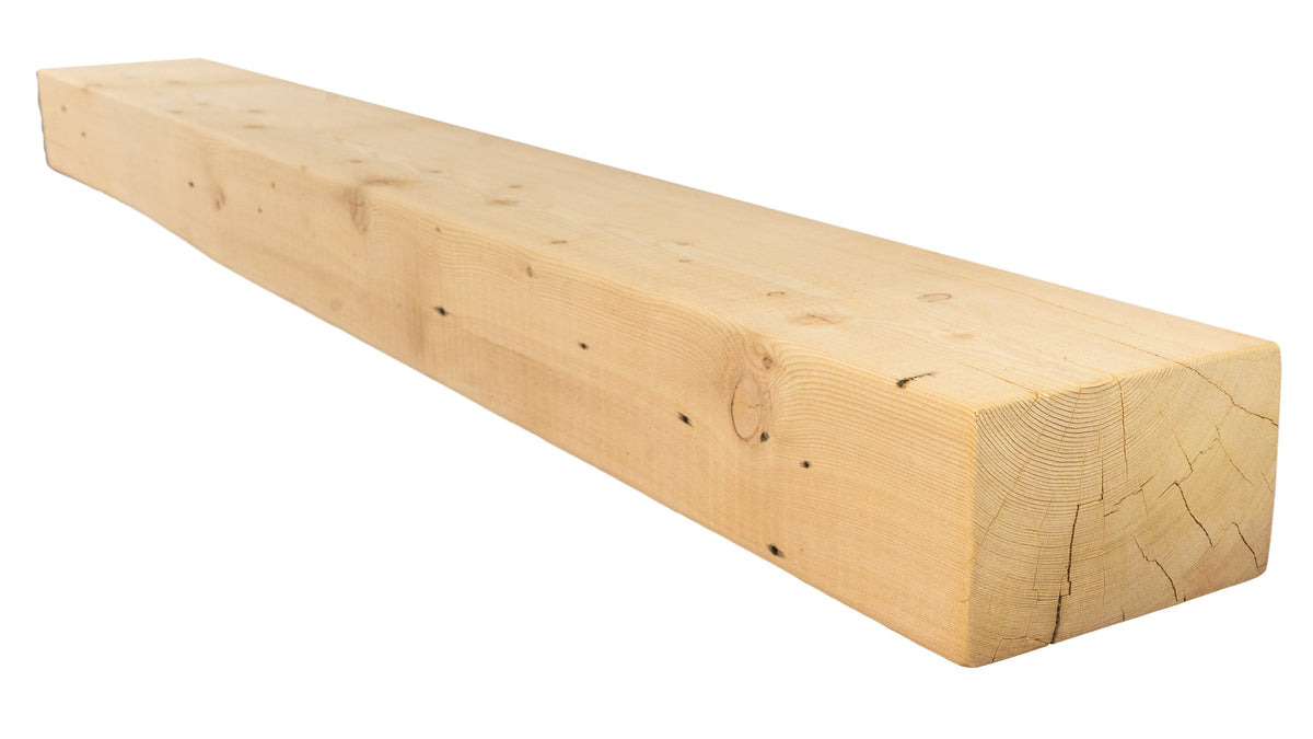 Reclaimed Wood Fireplace Mantel - Dakota Timber Co - Fireplace Mantels