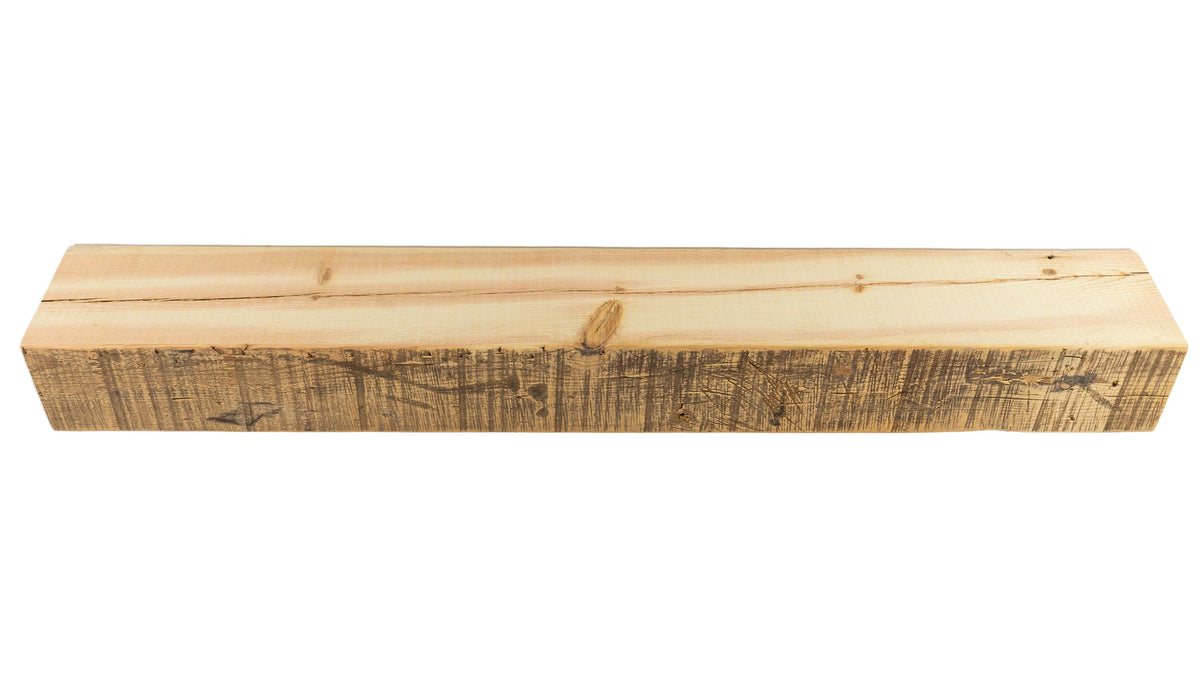 Reclaimed Wood Fireplace Mantel - Dakota Timber Co - Fireplace Mantels