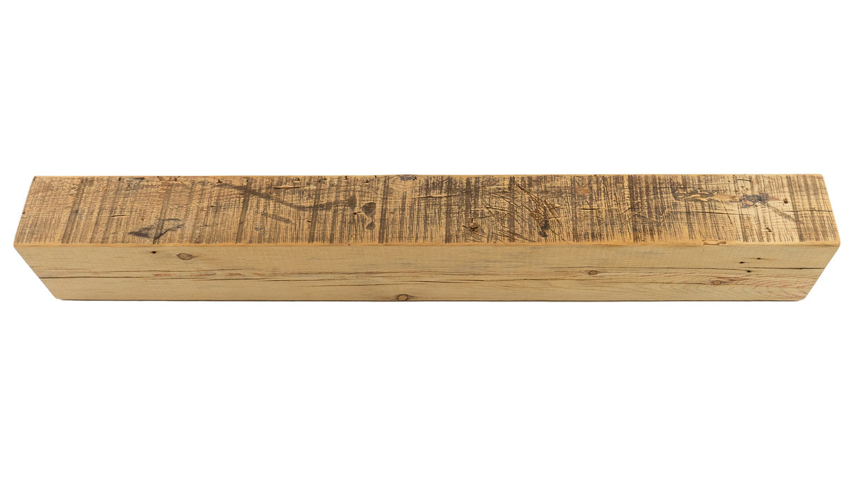 Reclaimed Wood Fireplace Mantel - Dakota Timber Co - Fireplace Mantels