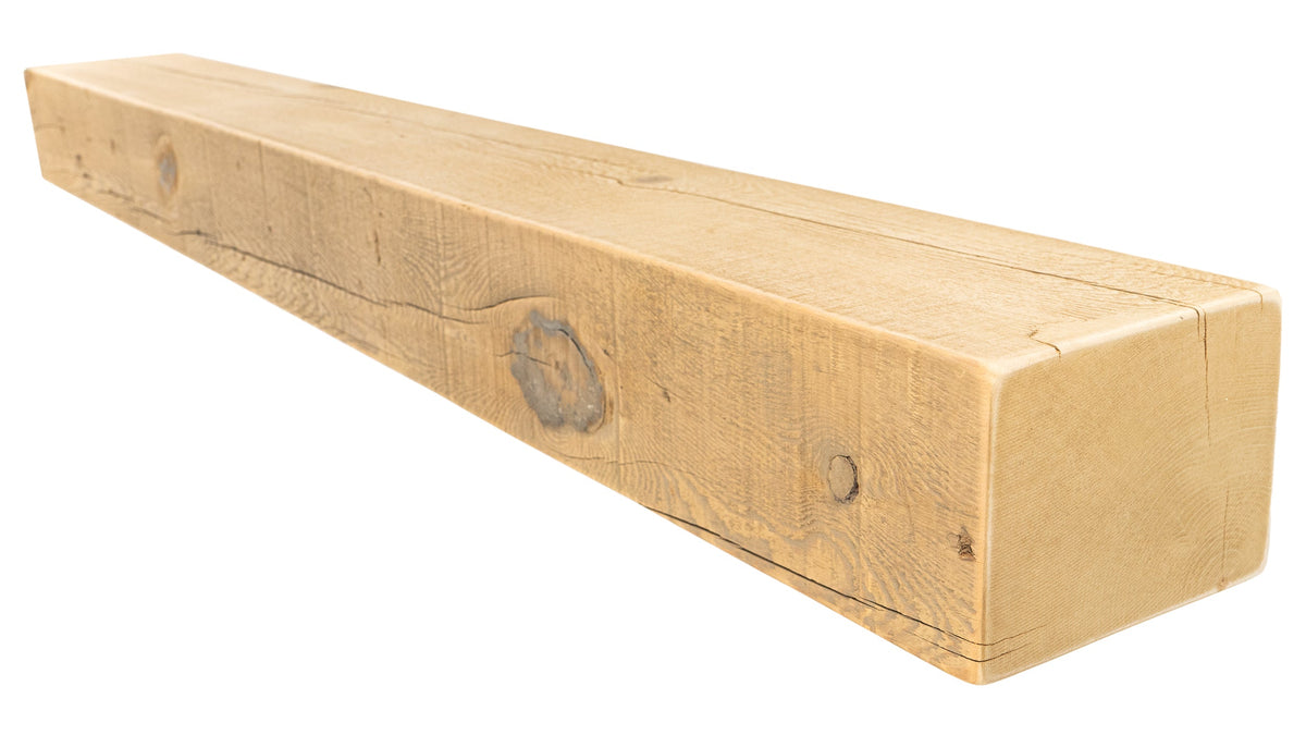 Reclaimed Wood Fireplace Mantel - Dakota Timber Co - Fireplace Mantels