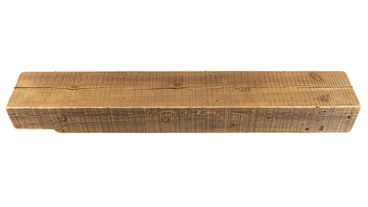 Reclaimed Wood Fireplace Mantel - Dakota Timber Co - Fireplace Mantels