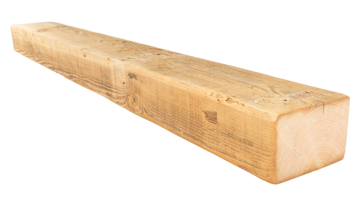 Reclaimed Wood Fireplace Mantel - Dakota Timber Co - Fireplace Mantels