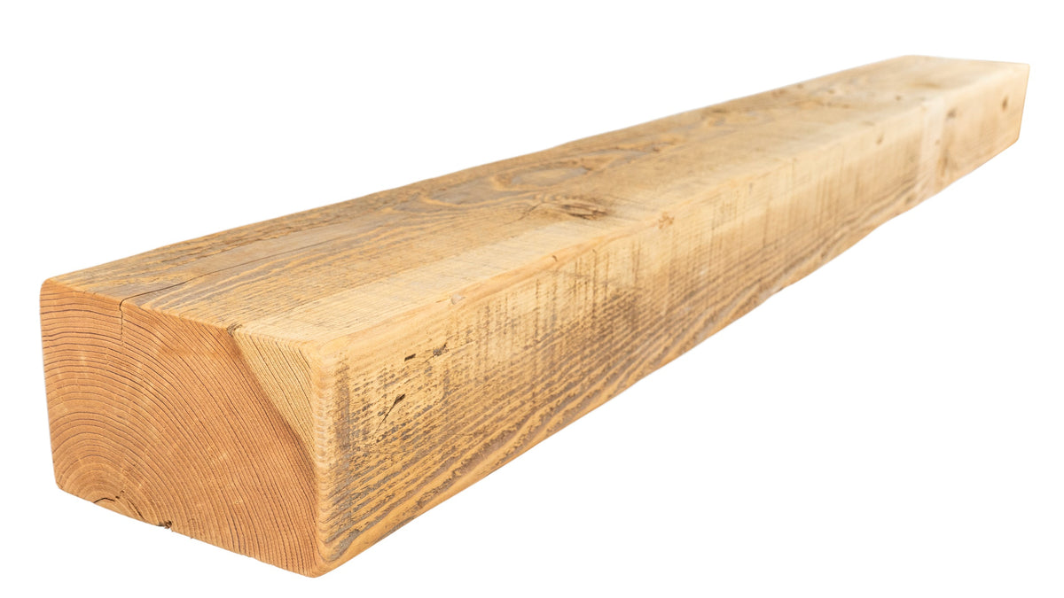 Reclaimed Wood Fireplace Mantel - Dakota Timber Co - Fireplace Mantels