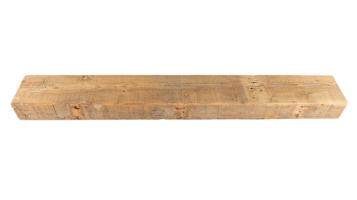 Reclaimed Wood Fireplace Mantel - Dakota Timber Co - Fireplace Mantels