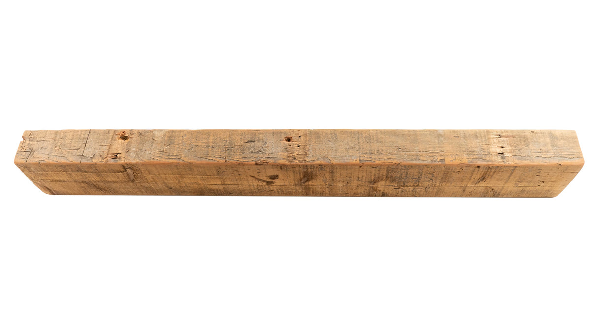 Reclaimed Wood Fireplace Mantel - Dakota Timber Co - Fireplace Mantels