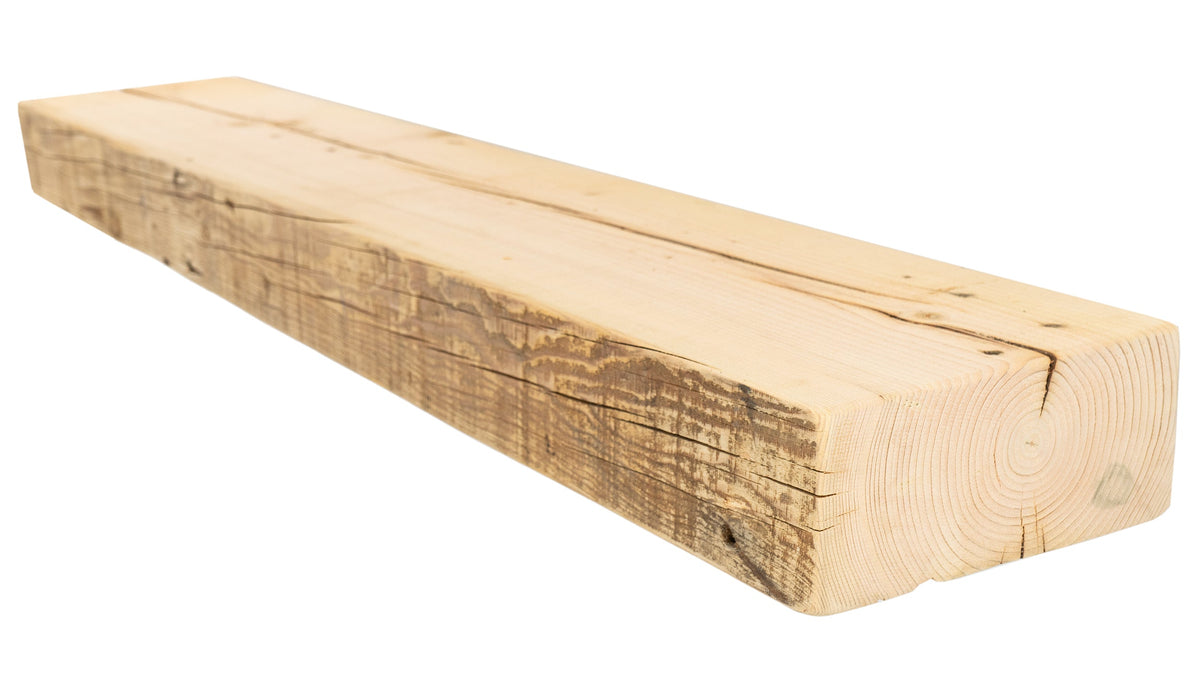 Reclaimed Wood Fireplace Mantel - Dakota Timber Co - Fireplace Mantels