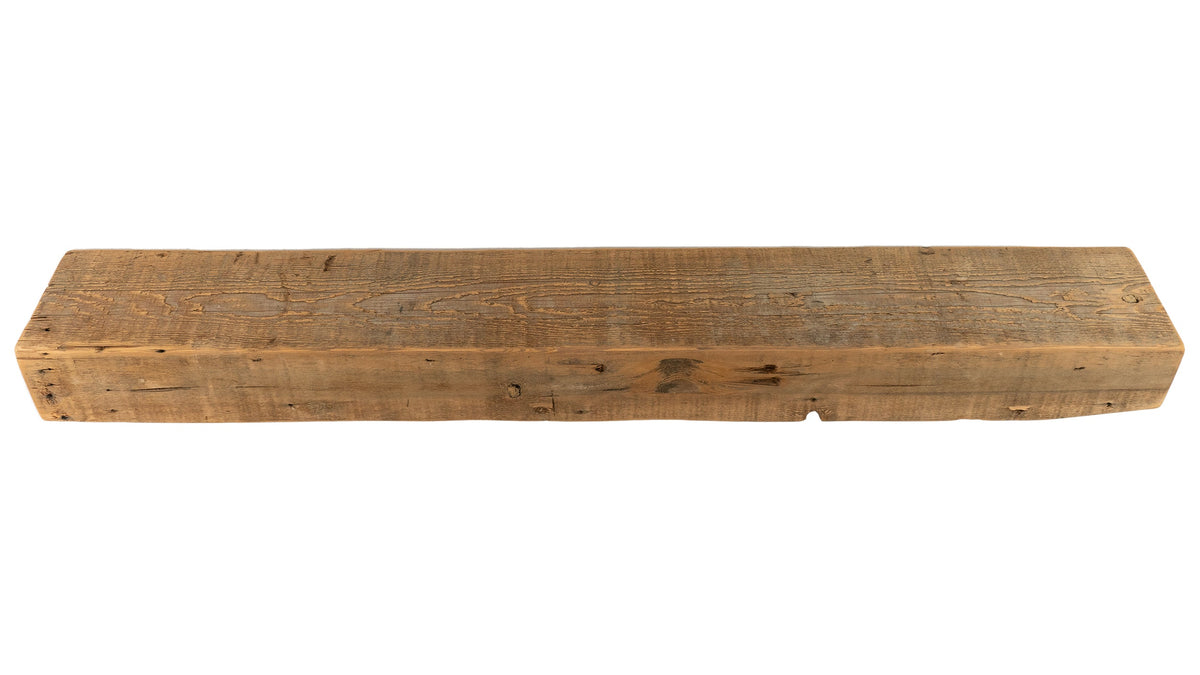 Reclaimed Wood Fireplace Mantel - Dakota Timber Co - Fireplace Mantels