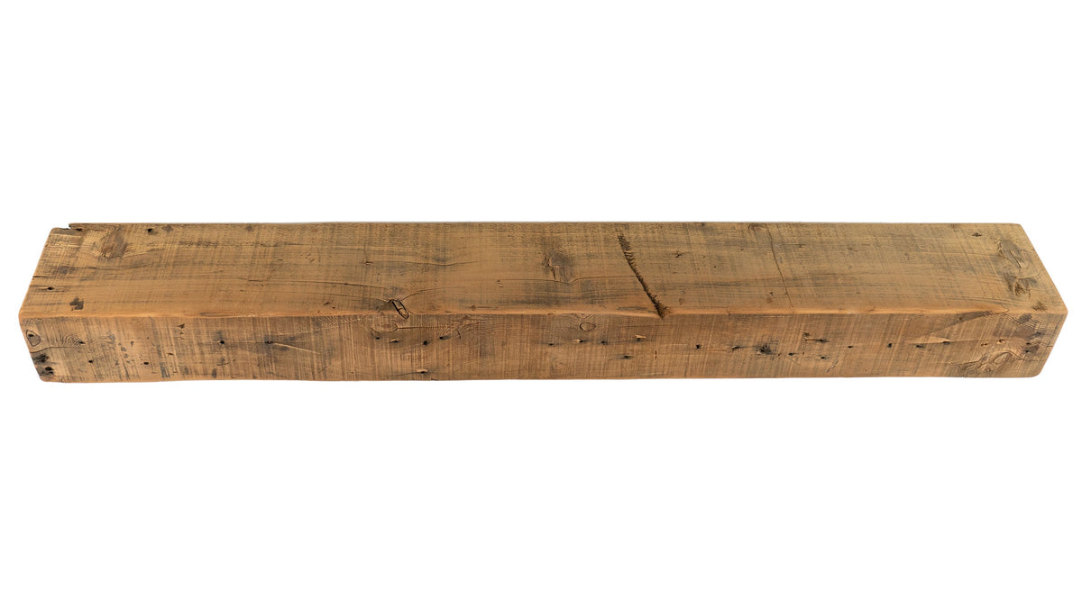 Reclaimed Wood Fireplace Mantel - Dakota Timber Co - Fireplace Mantels