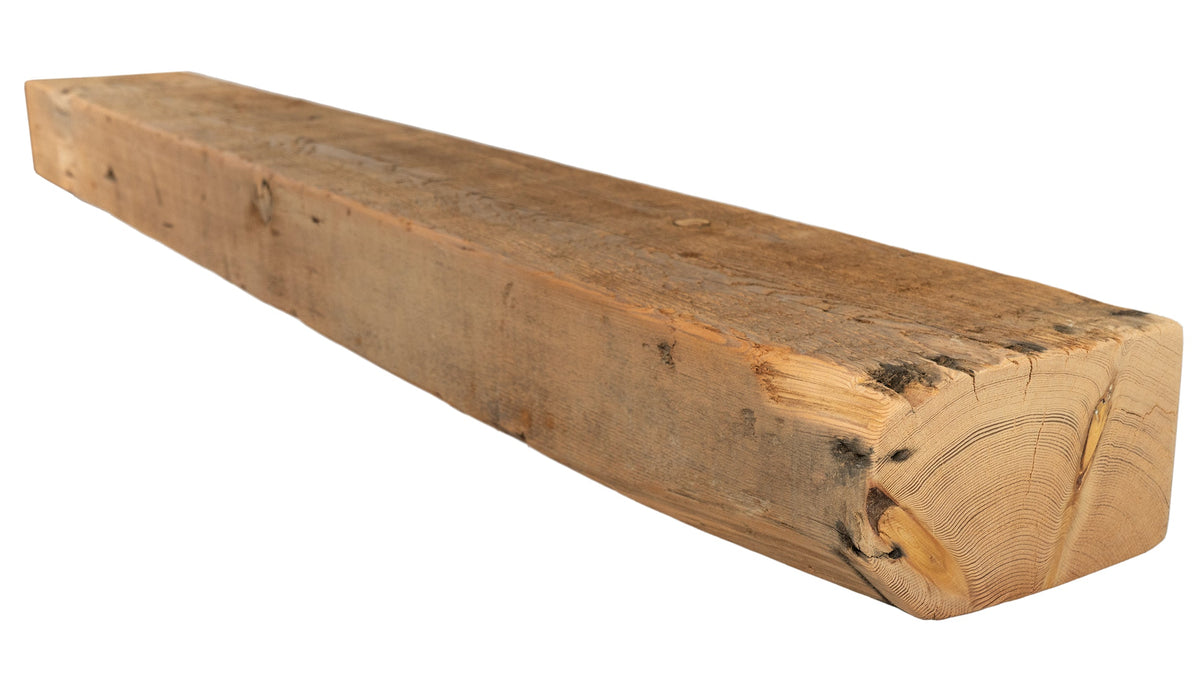 Reclaimed Wood Fireplace Mantel - Dakota Timber Co - Fireplace Mantels