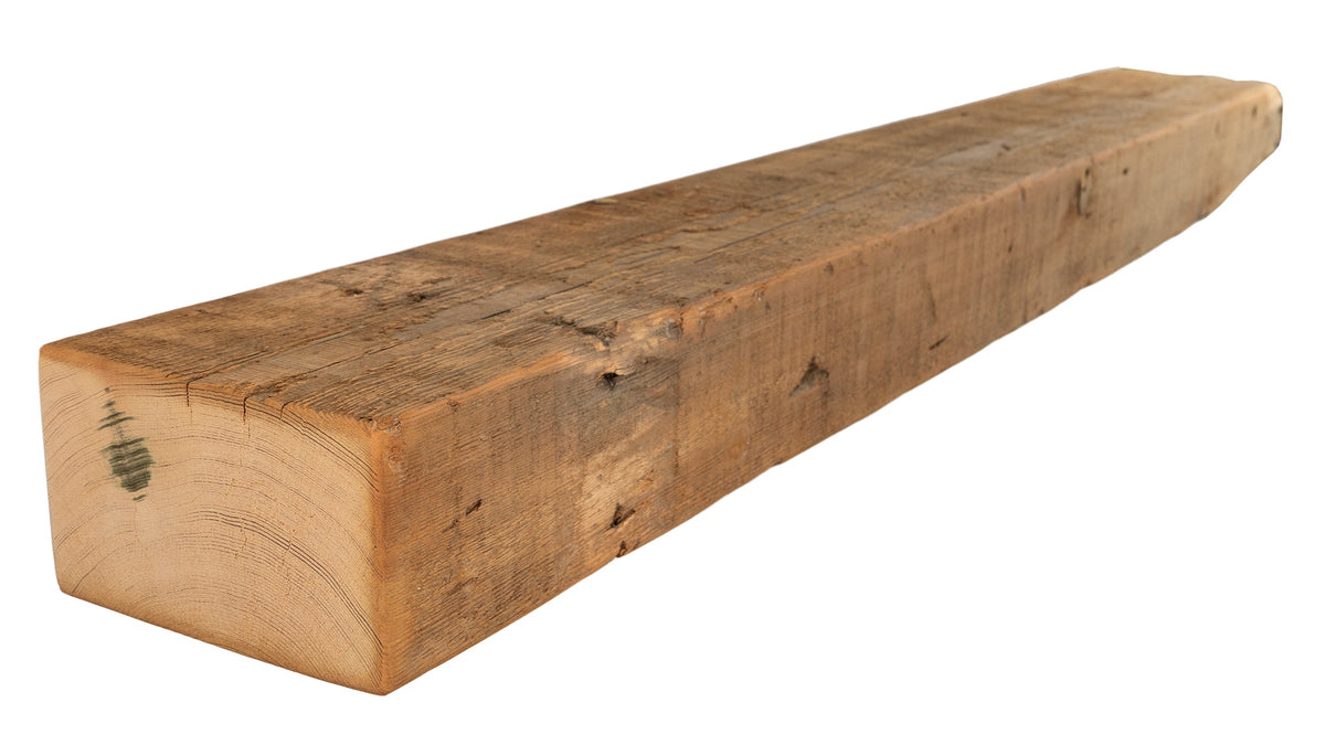 Reclaimed Wood Fireplace Mantel - Dakota Timber Co - Fireplace Mantels