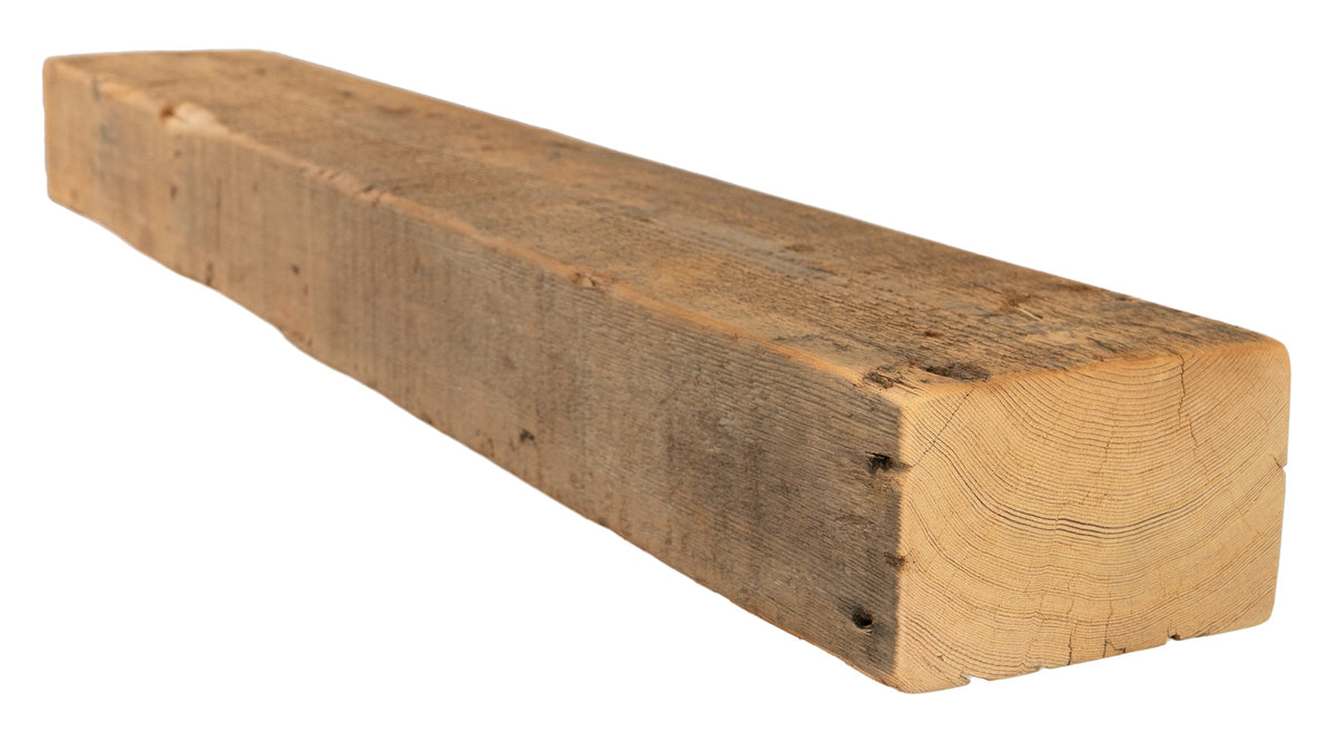 Reclaimed Wood Fireplace Mantel - Dakota Timber Co - Fireplace Mantels