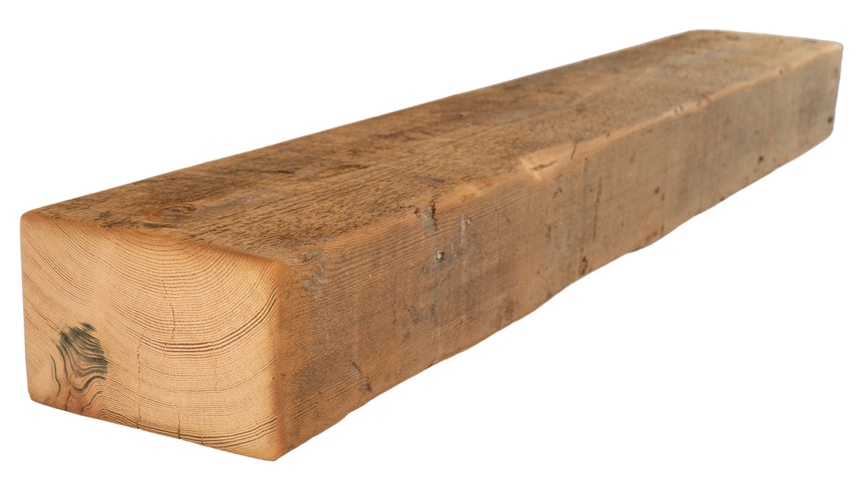 Reclaimed Wood Fireplace Mantel - Dakota Timber Co - Fireplace Mantels