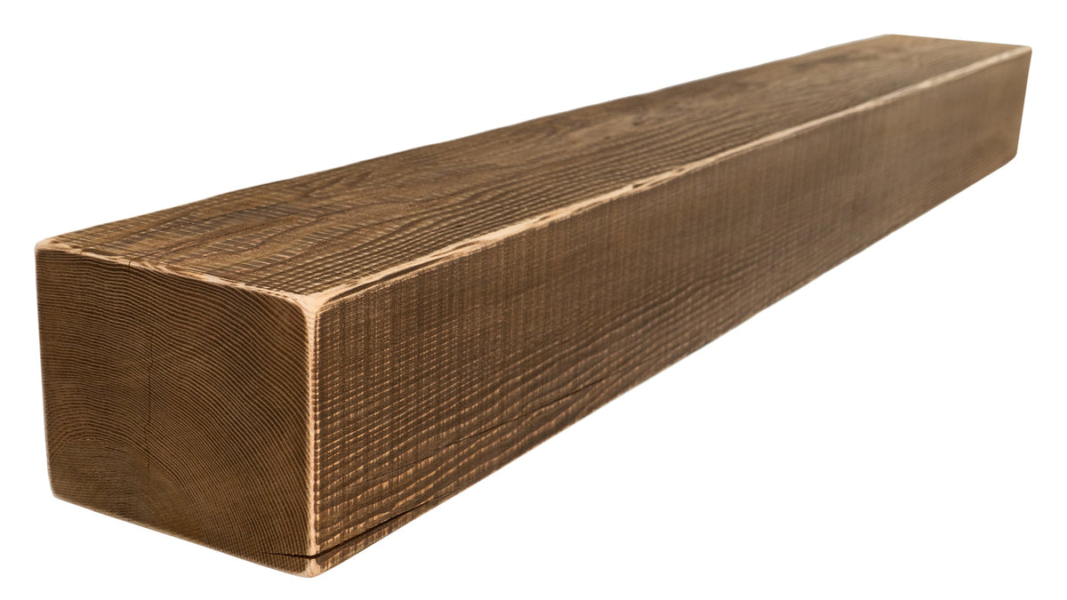 Reclaimed Wood Fireplace Mantel - Dakota Timber Co - Fireplace Mantels
