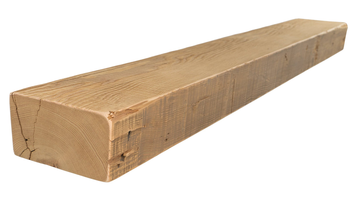 Reclaimed Wood Fireplace Mantel - Dakota Timber Co - Fireplace Mantels