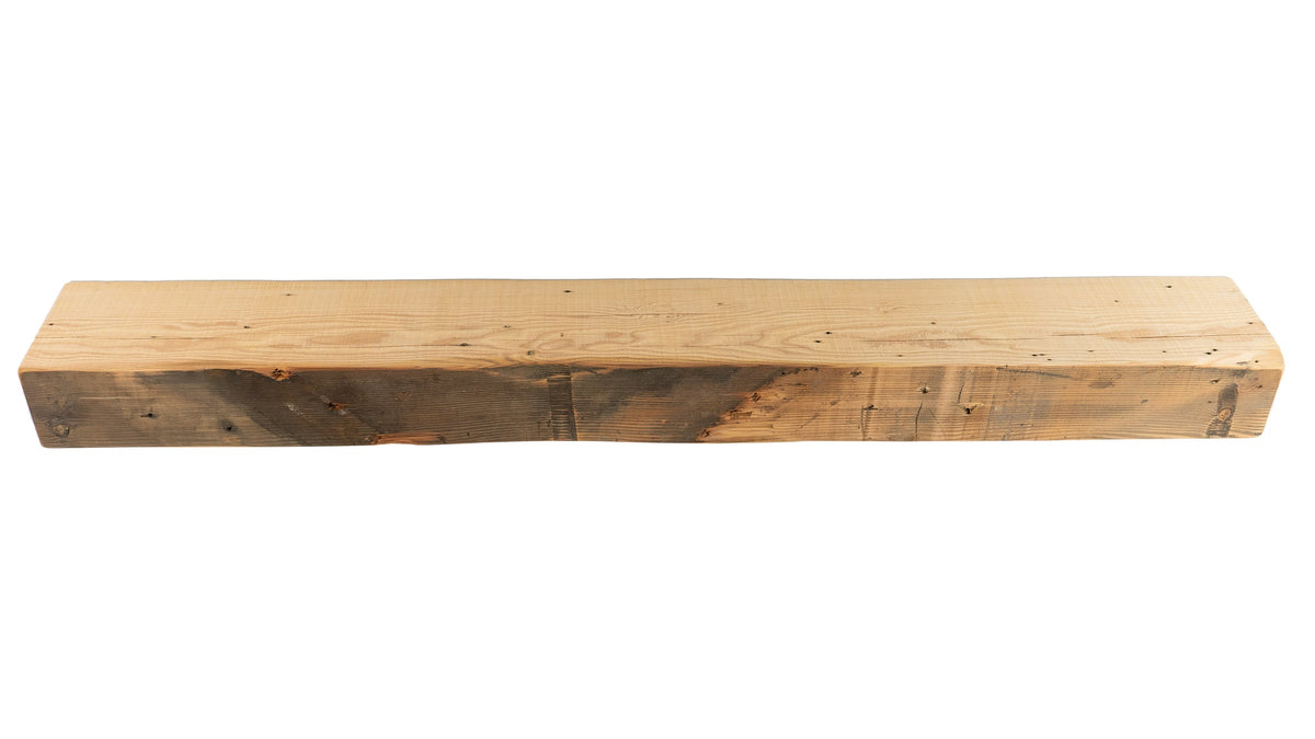 Reclaimed Wood Fireplace Mantel - Dakota Timber Co - Fireplace Mantels