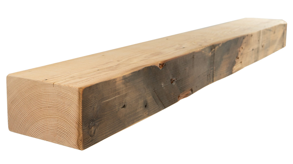 Reclaimed Wood Fireplace Mantel - Dakota Timber Co - Fireplace Mantels