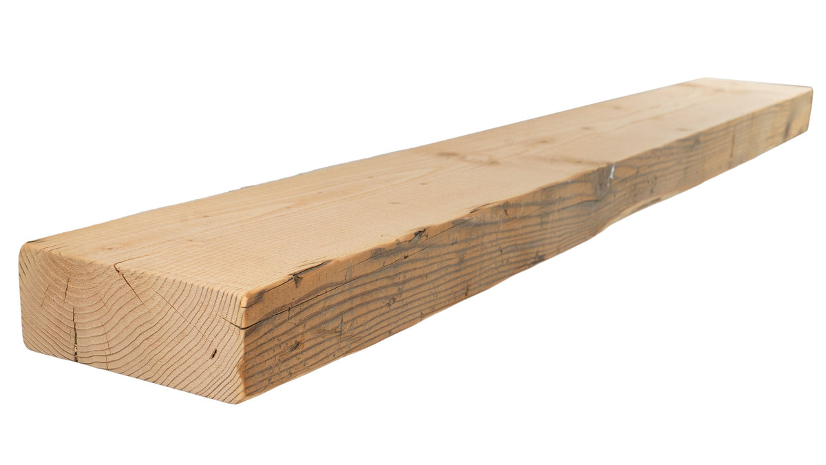 Reclaimed Wood Fireplace Mantel - Dakota Timber Co - Fireplace Mantels