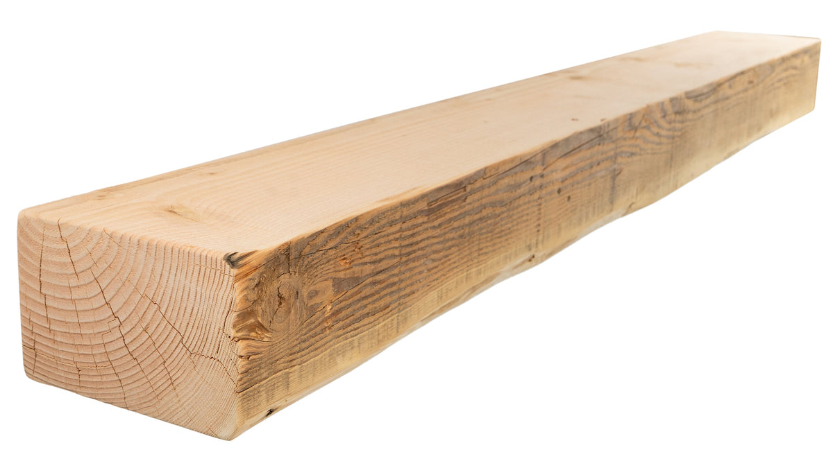 Reclaimed Wood Fireplace Mantel - Dakota Timber Co - Fireplace Mantels