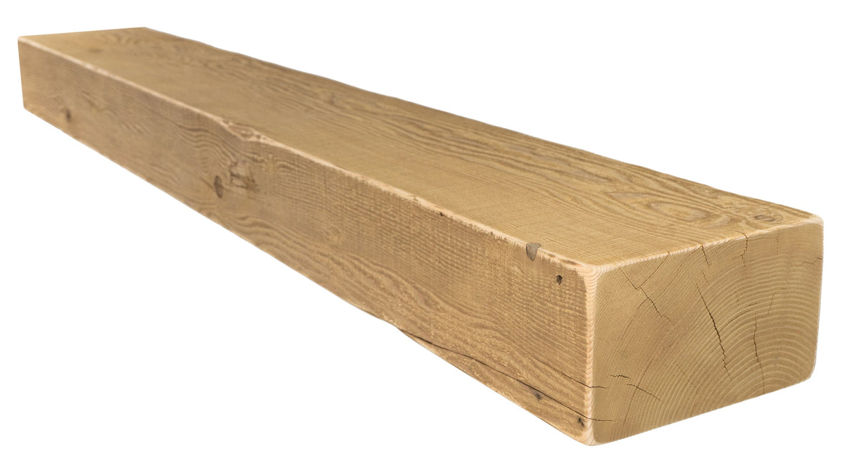 Reclaimed Wood Fireplace Mantel - Dakota Timber Co - Fireplace Mantels