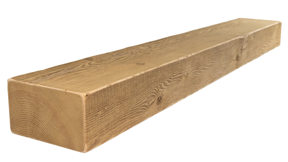 Reclaimed Wood Fireplace Mantel - Dakota Timber Co - Fireplace Mantels