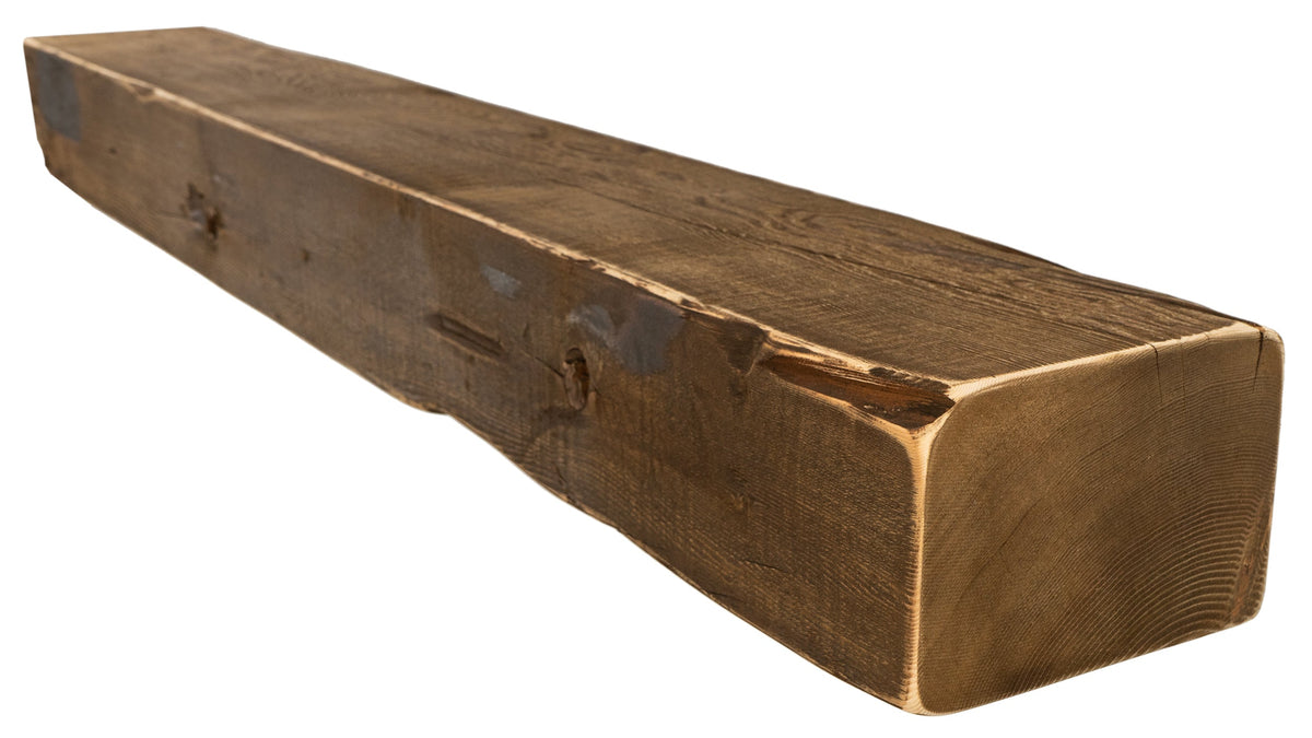 Reclaimed Wood Fireplace Mantel - Dakota Timber Co - Fireplace Mantels