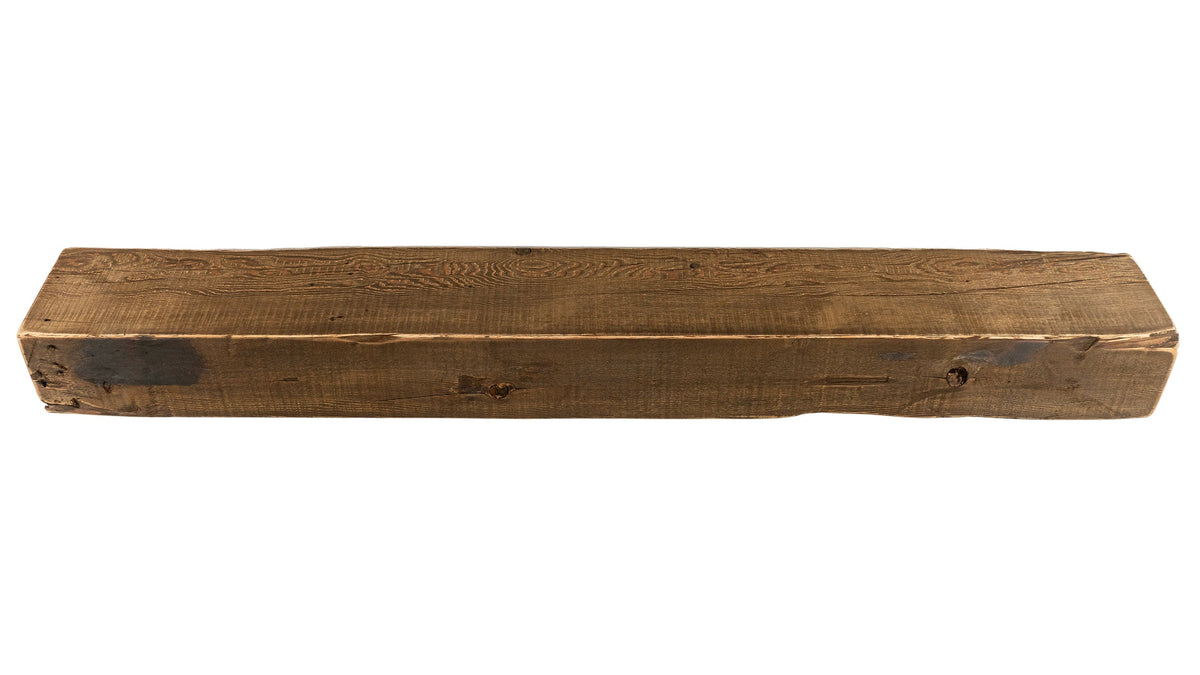 Reclaimed Wood Fireplace Mantel - Dakota Timber Co - Fireplace Mantels